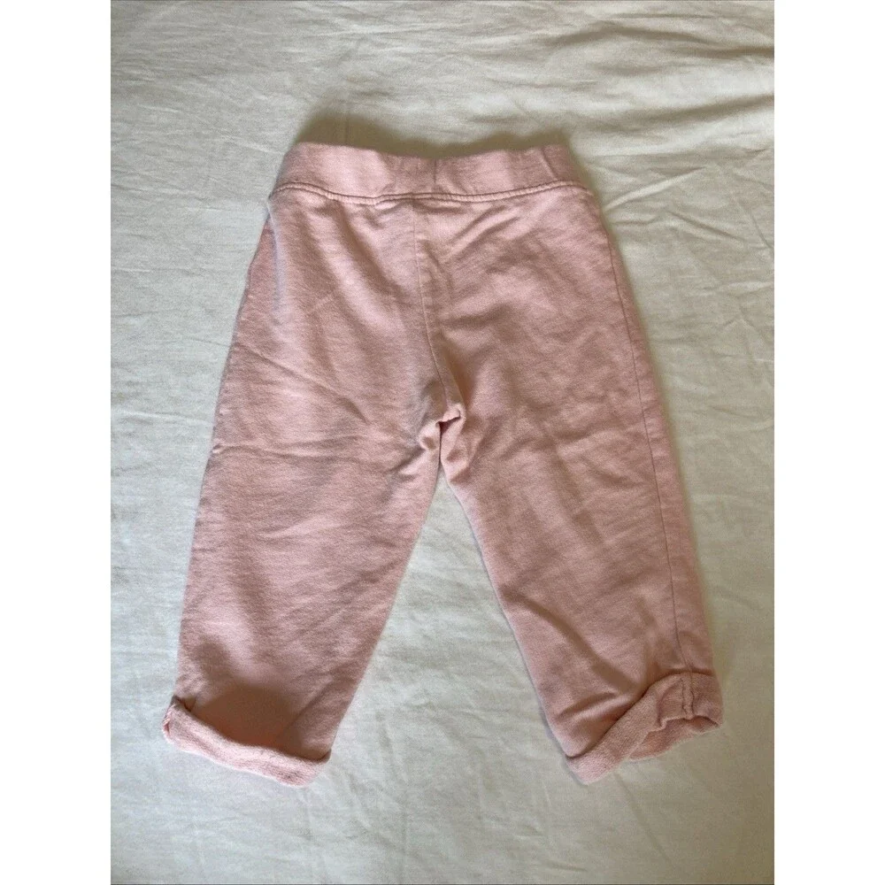 12 Months Carter’s baby girl clothes - one piece pants | solid peach theme